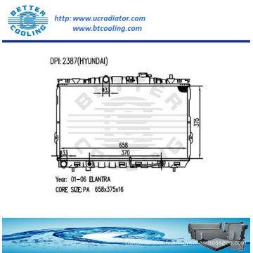 Radiateur automatique pour Hyundai